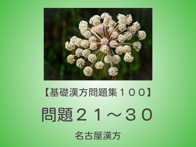 基礎漢方問題集１００